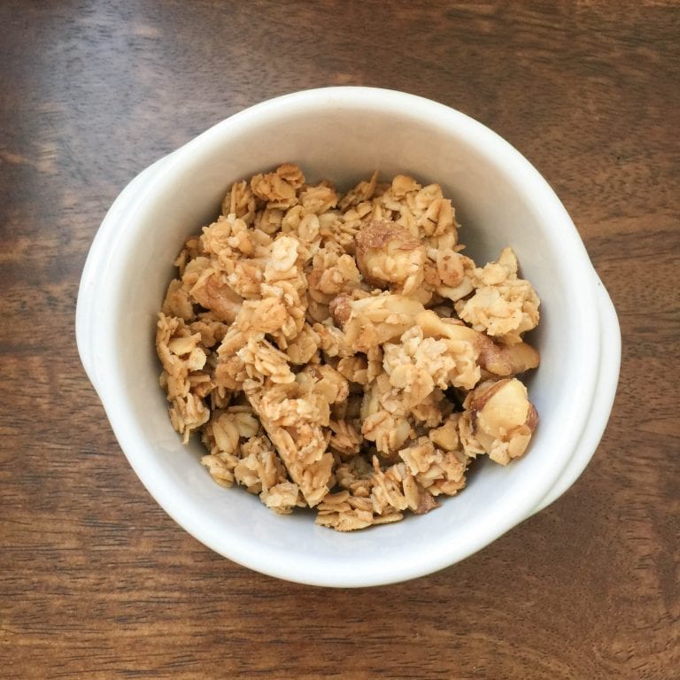 4Step Easy Granola In Olive Oil & Maple A Delectable Delight