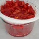 Strawberry Ice Cream with Vodka Infused Berries