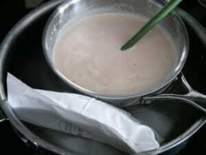 Strawberry Ice Cream with Vodka Infused Berries