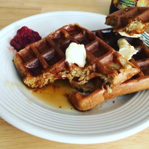 oatmeal waffles with olive oiloatmeal waffles with olive oil
