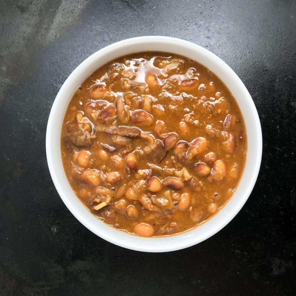 New England-Style Baked Yellow Eye Beans