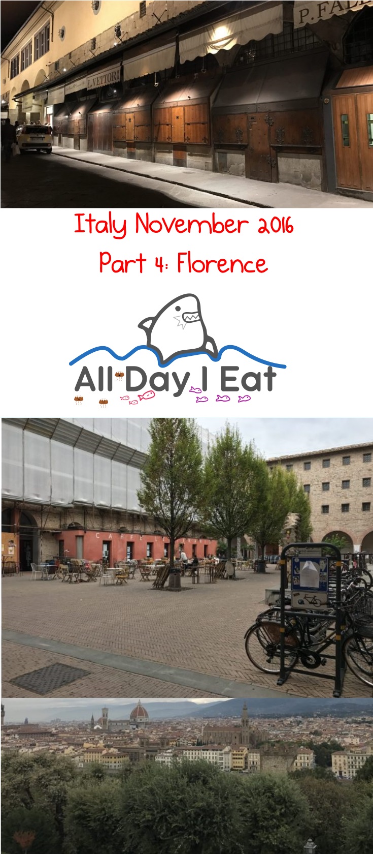 Italy November 2016 Part 4: Florence | www.alldayieat.com