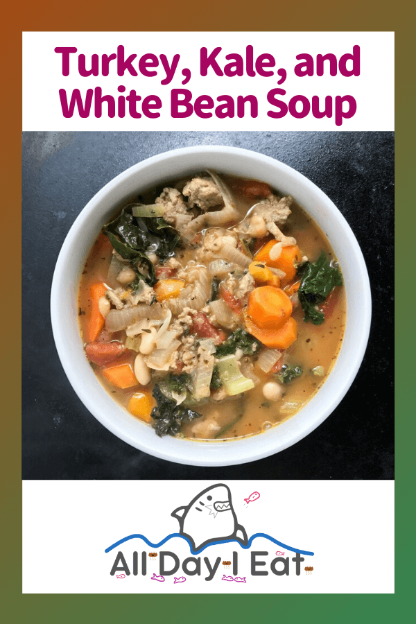 Turkey, Kale, and White Bean Soup with Herbes de Provence
