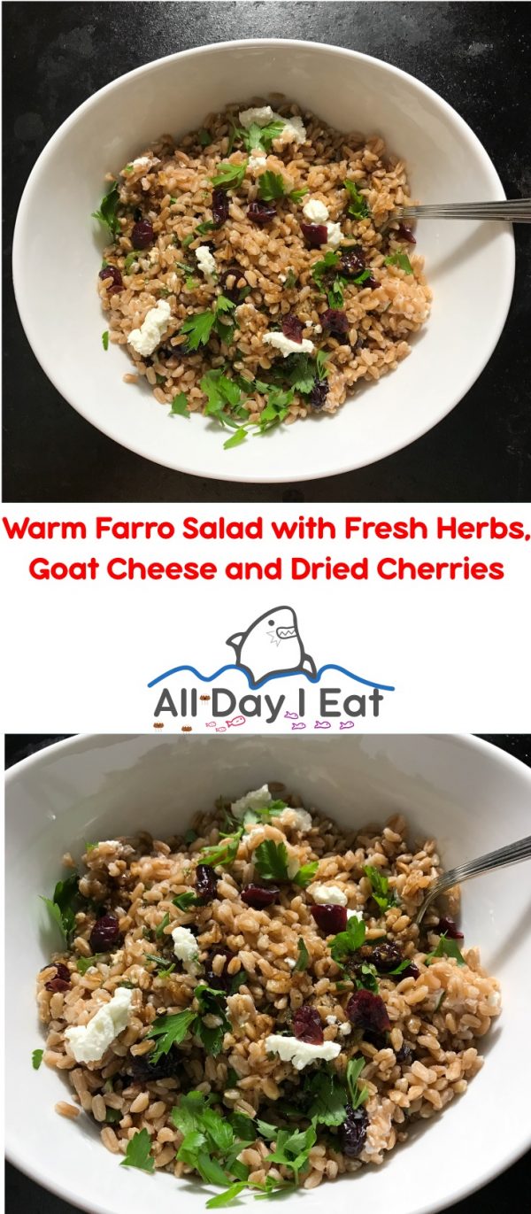 Delicious Warm Farro Salad | Radishes & Broccoli No.1 Salad