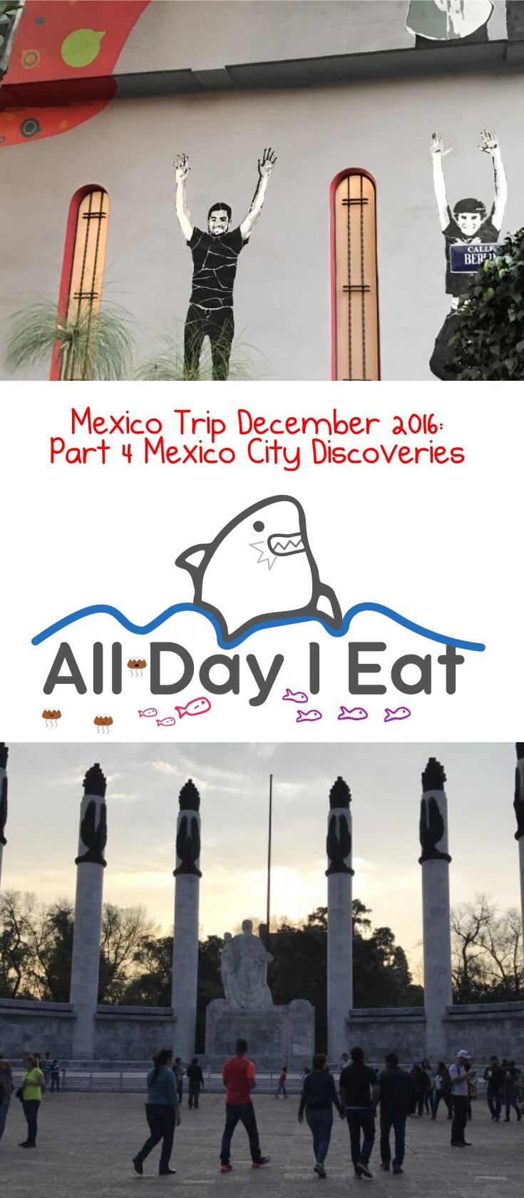Mexico Trip December 2016: Part 4 Mexico City Discoveries in Juarez, Chapultepec and Polanco Neighborhoods