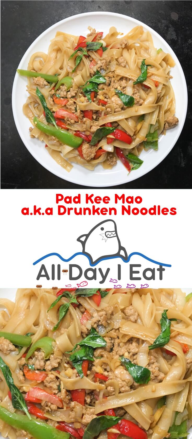 Authentic Pad Kee Mao No.1 Recipe Easy & Quick Noodles
