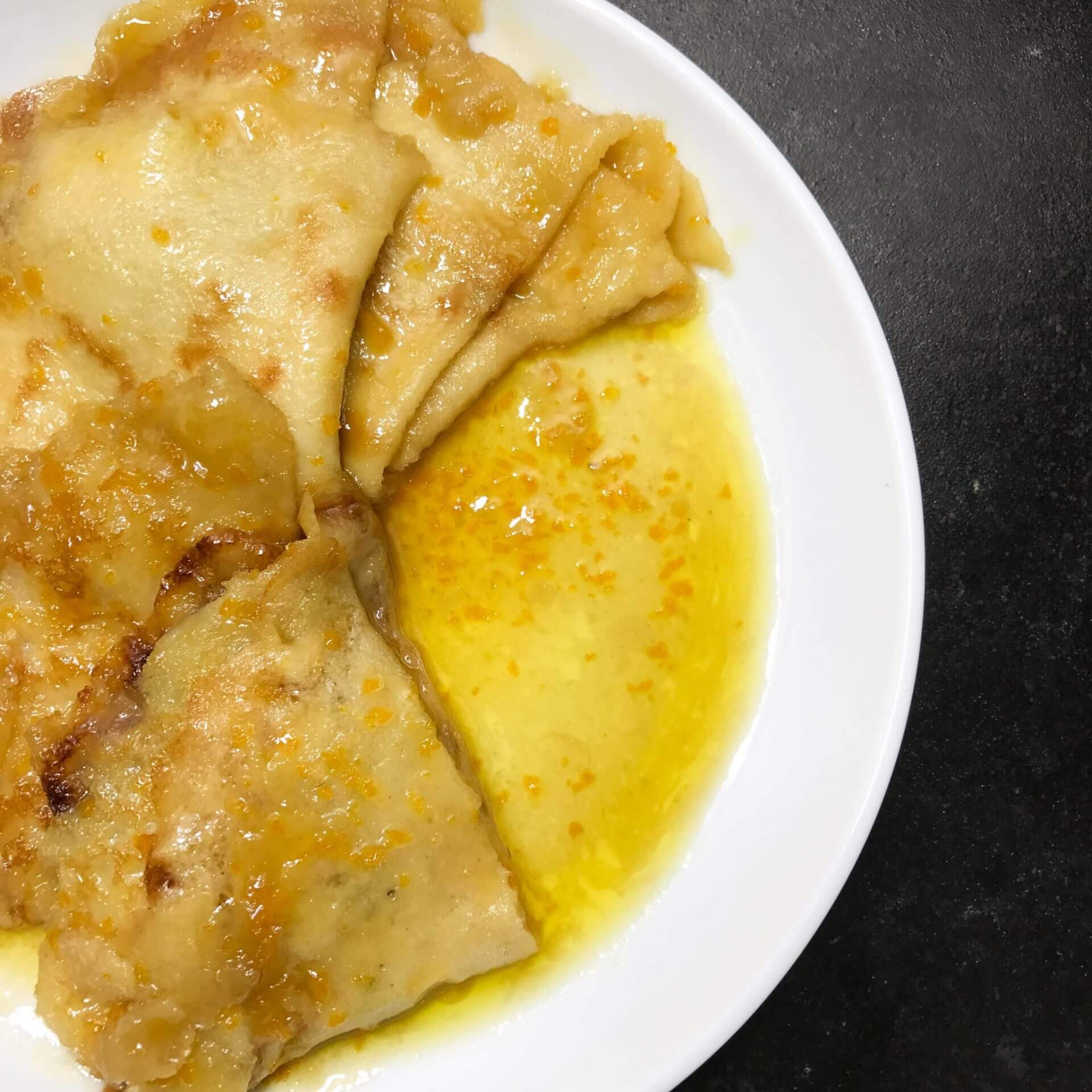 No. 1 Classic Crepes Suzette With Rum: Irresistible Delight