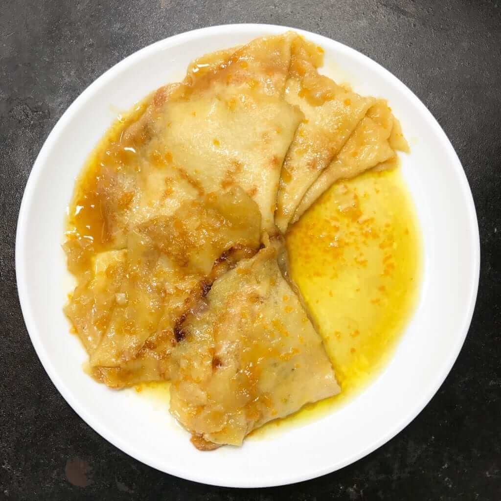Classic Crepes Suzette with Rum - All Day I Eat - like a shark