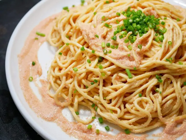 Creamy Mentaiko Pasta with Fresh Spaghetti
