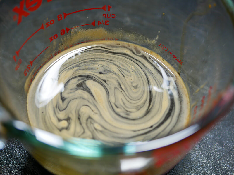 Kinako Ice Cream with Kuromitsu