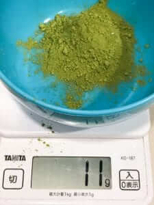 matcha powder