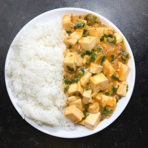 Meatless Mapo Tofu with Nira-2