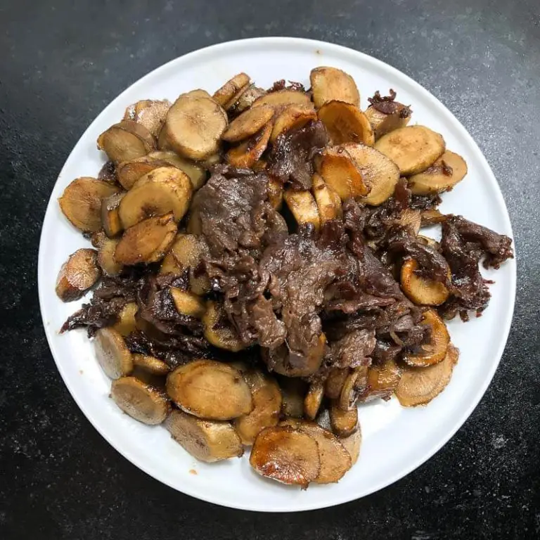 beef and gobo shigureni