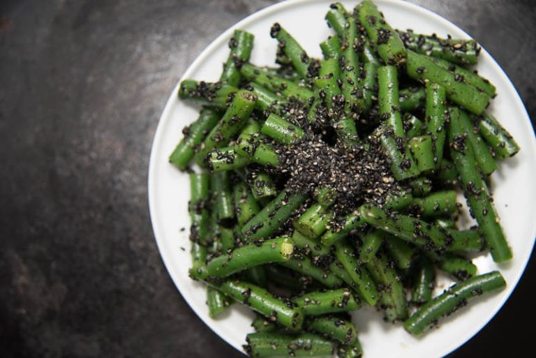 japanese green bean salad sesame dressing-3