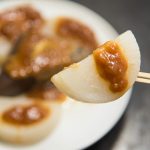 daikon and konnyaku dengaku (miso glaze)-2