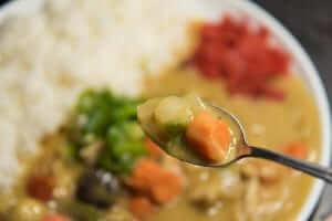 japanese curry with chicken curry rice from scratch-3