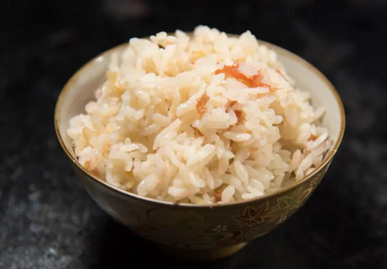 umeboshi takikomi gohan bowl