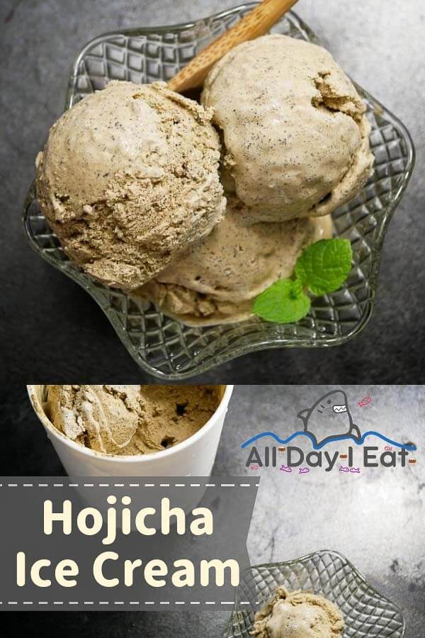 hojicha ice cream - roasted green tea- all day i eat like a shark (2)