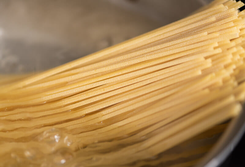 Creamy Mentaiko Spaghetti with cream, butter and soy sauce pasta