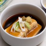 ankakedoufu japanese tofu with dashi ankake bowl
