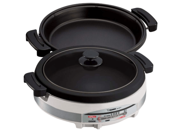 Electric Skillet all day i eat like a shark