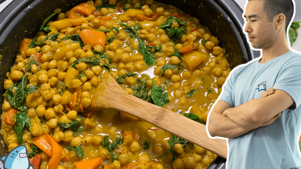 japanese style chickpea curry