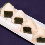 Omusubi 3 ways angle view