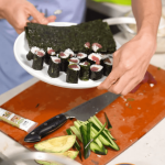 homemade makizushi tuna