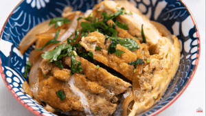 Chicken katsudon 4