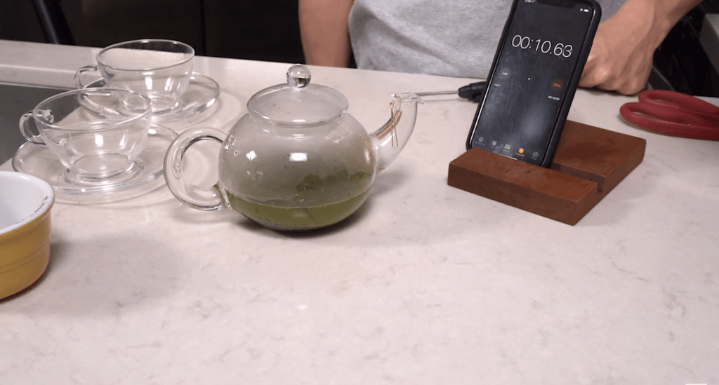 Japanese Tea brewing