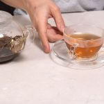 organic hojicha freshly brewed-2