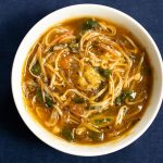 enoki mushroom wasabi ankake