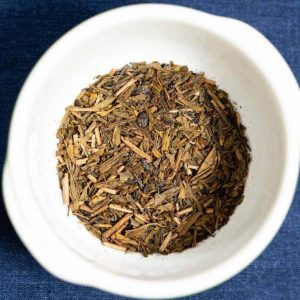 Roasted green tea