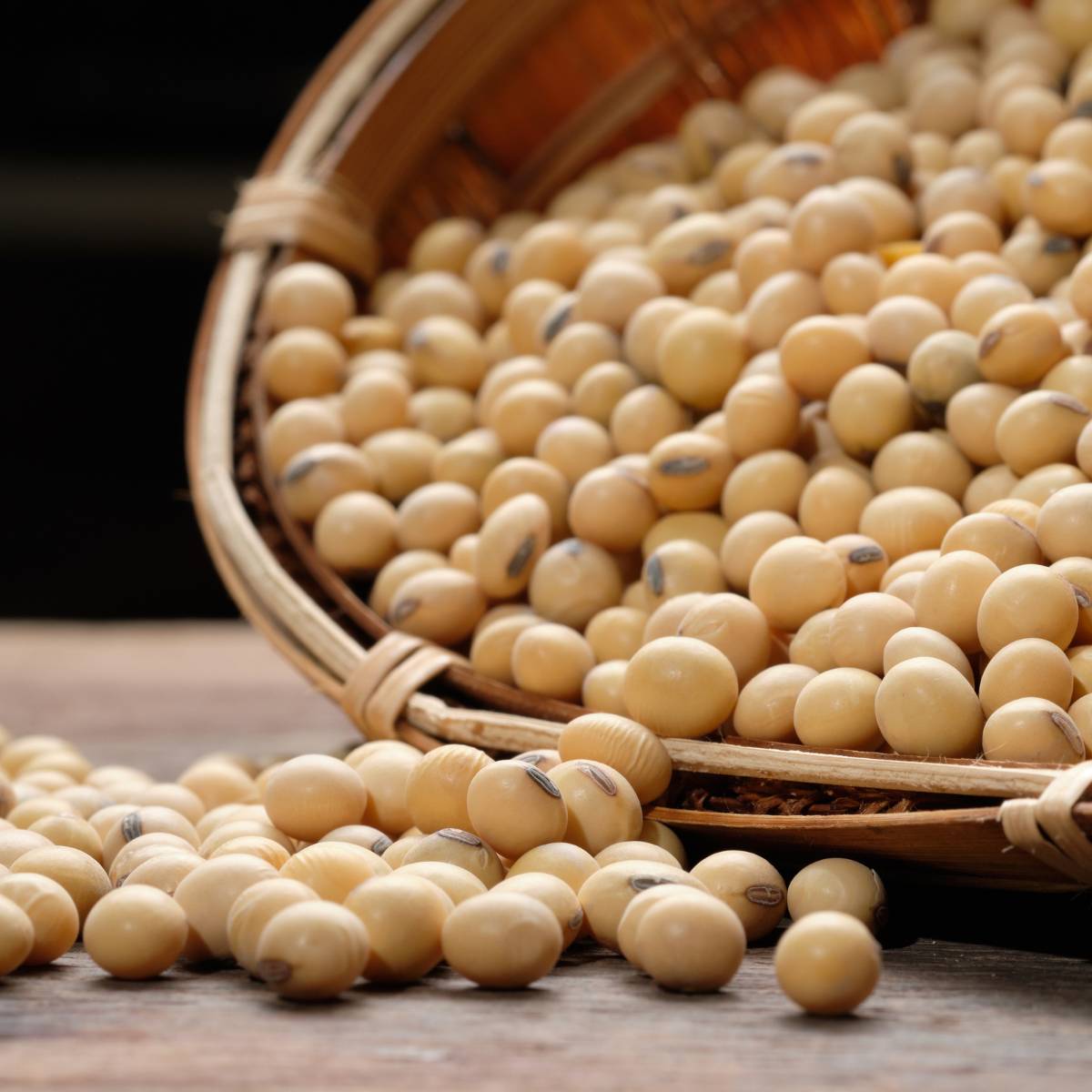Soybean as raw material in making tofu