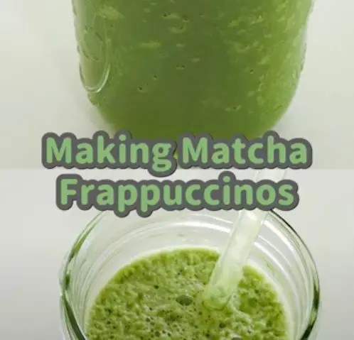matcha frappuccino