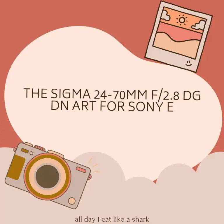 Riding the Wave of Imaging Excellence with the Sigma 24-70mm f2.8 DG DN Art for Sony E