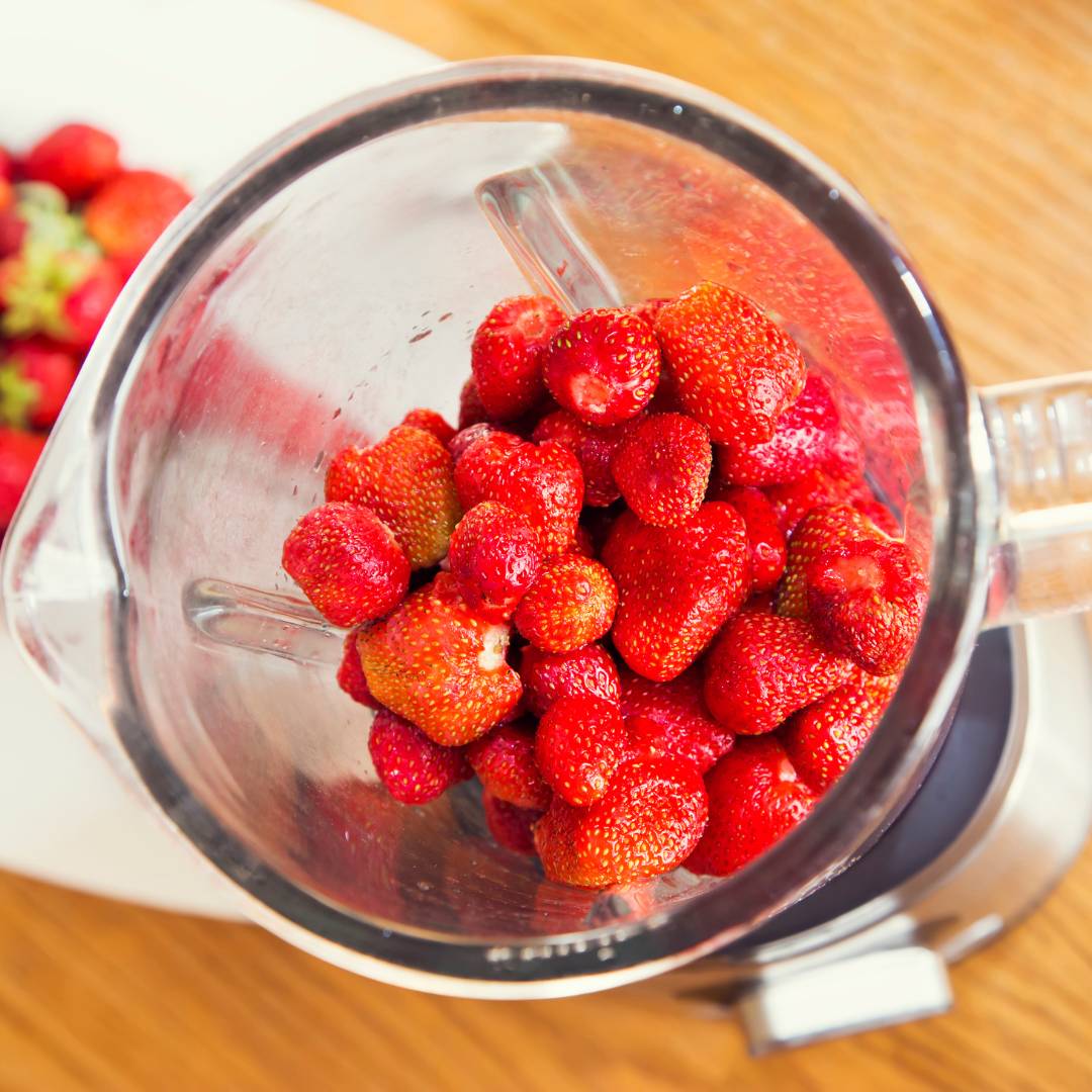 How To Make Strawberry Slushie With A Vitamix Blender