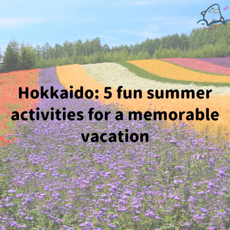 5 fun summer activities in Hokkaido for a memorable vacation.