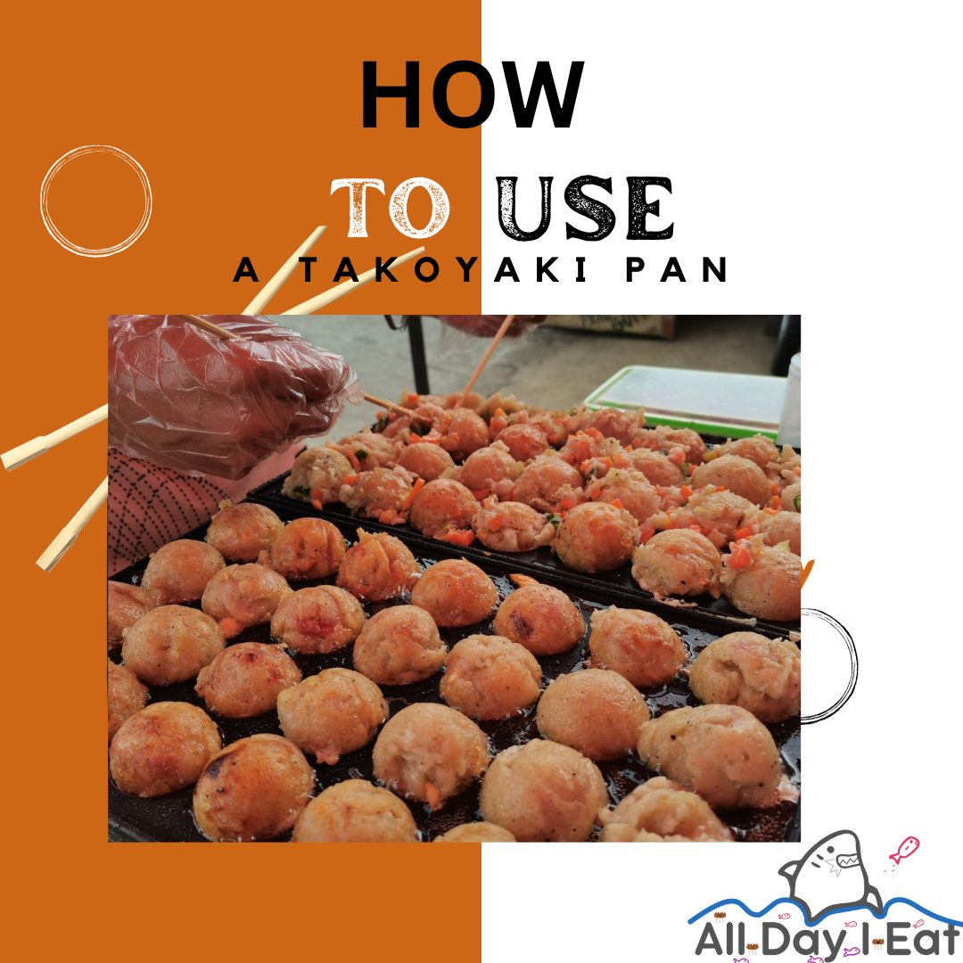 How to use a takoyaki pan.