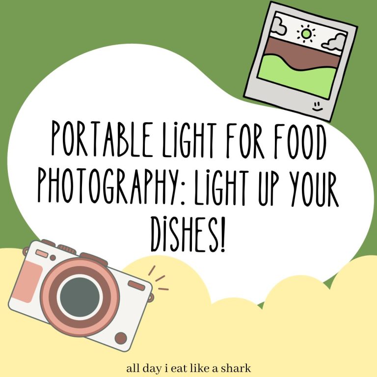 Portable Light for Food Photography