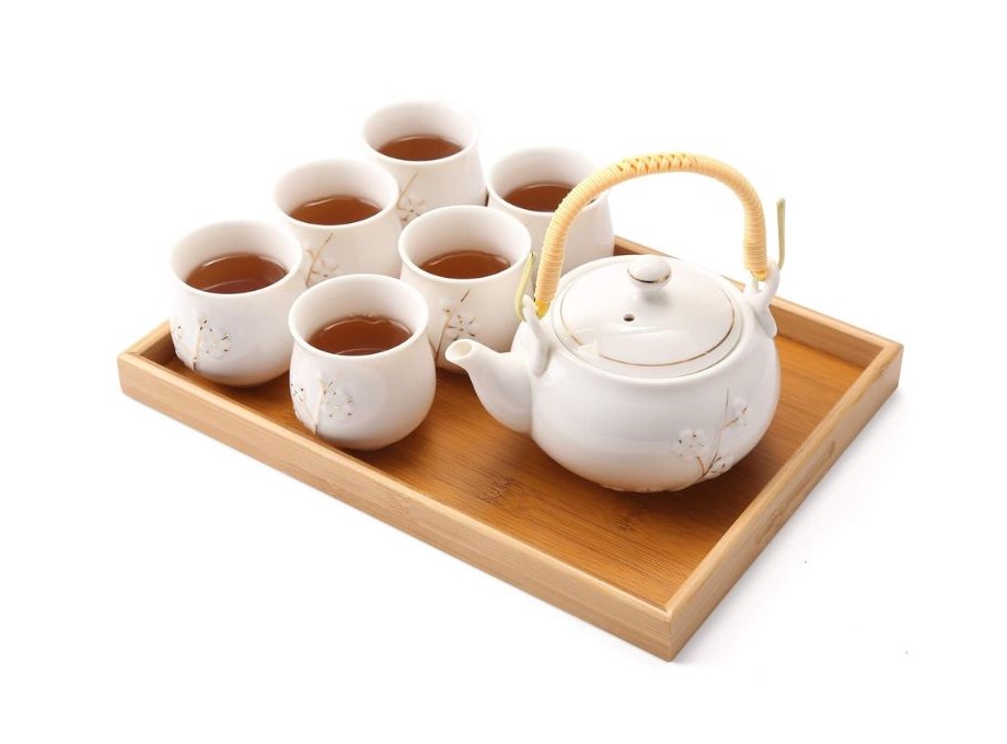 Hiware Glass Teapot Kettle with Removable Tea Strainer