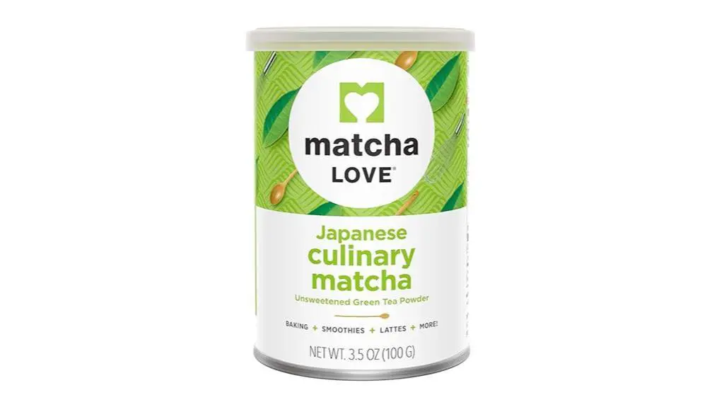 delicate and refreshing matcha