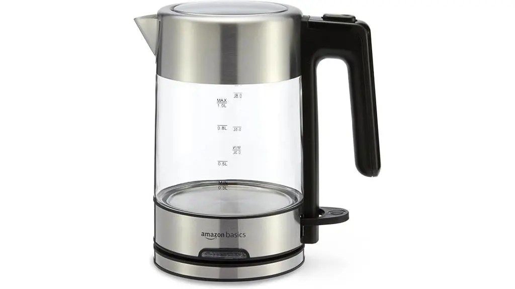 compact electric kettle features