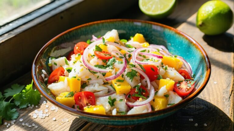 fresh lime marinated fish