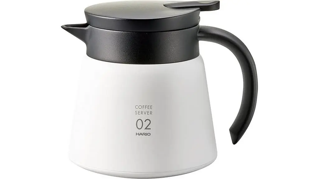 insulated metal coffee server