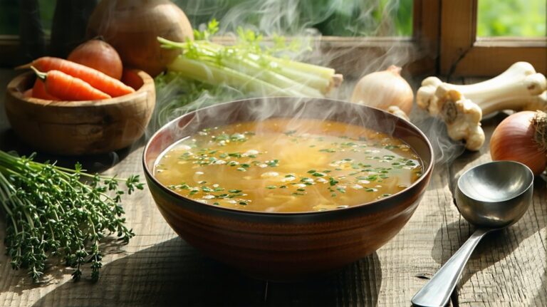 simple homemade chicken broth