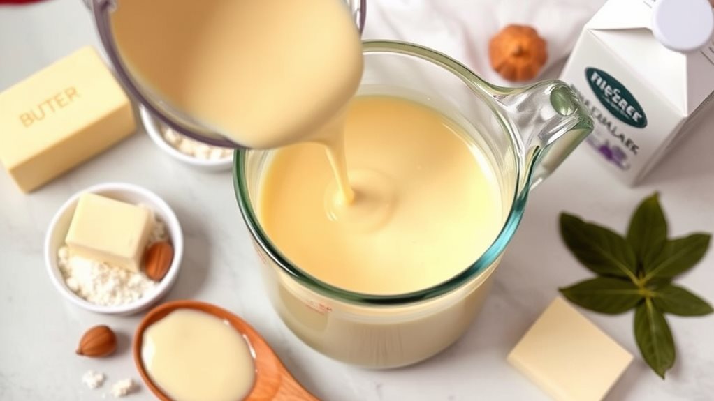 butter flour milk essential bechamel