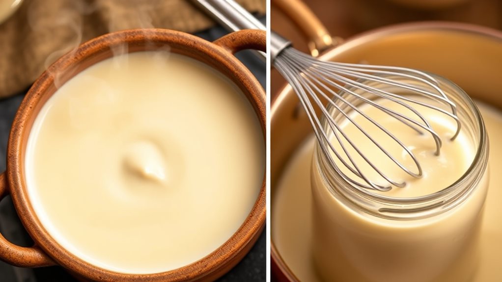 refrigerate freeze and reheat bechamel sauce