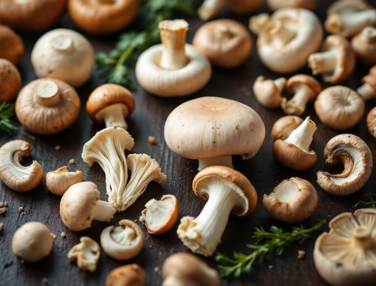 Japanese mushrooms guide — shiitake, maitake, enoki, matsutake, shimeji, and king oyster mushrooms