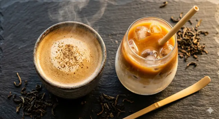 Hojicha Latte Recipe: Iced and Hot Versions